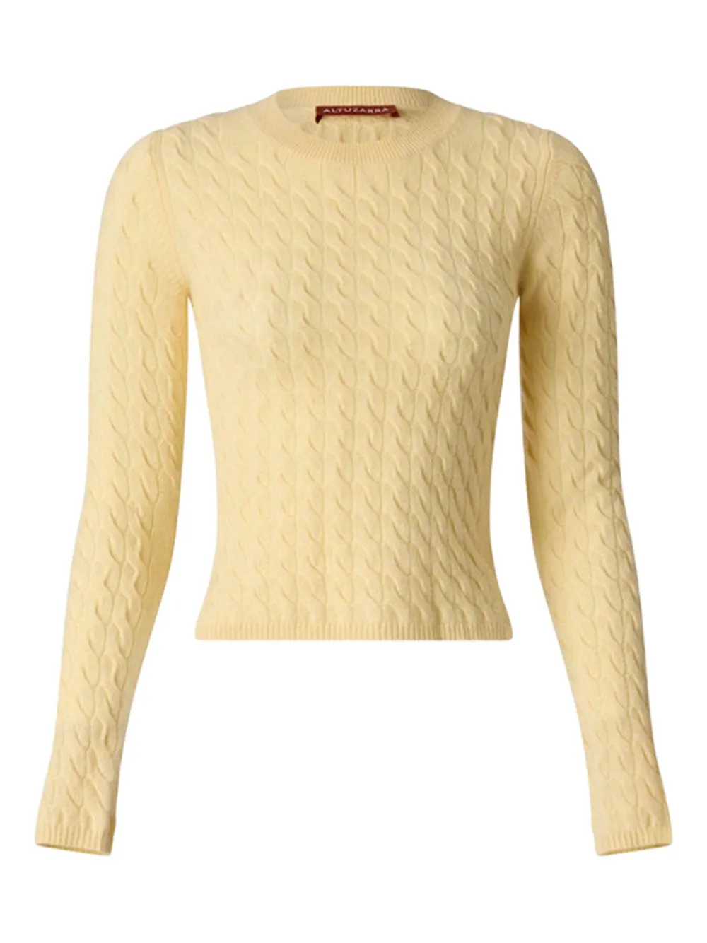 Altuzarra cable-knit sweater - Giallo