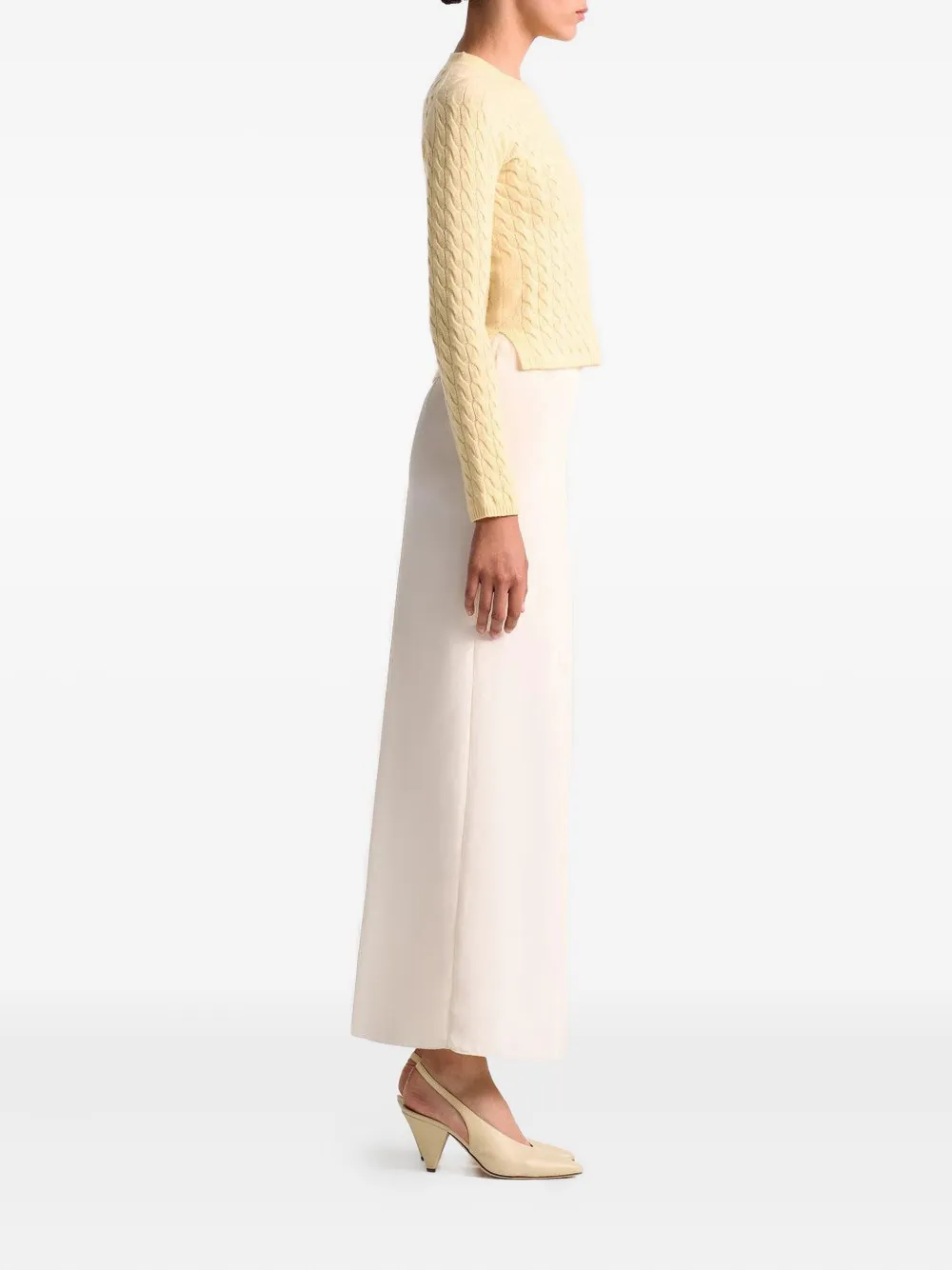 Altuzarra cable-knit sweater Geel