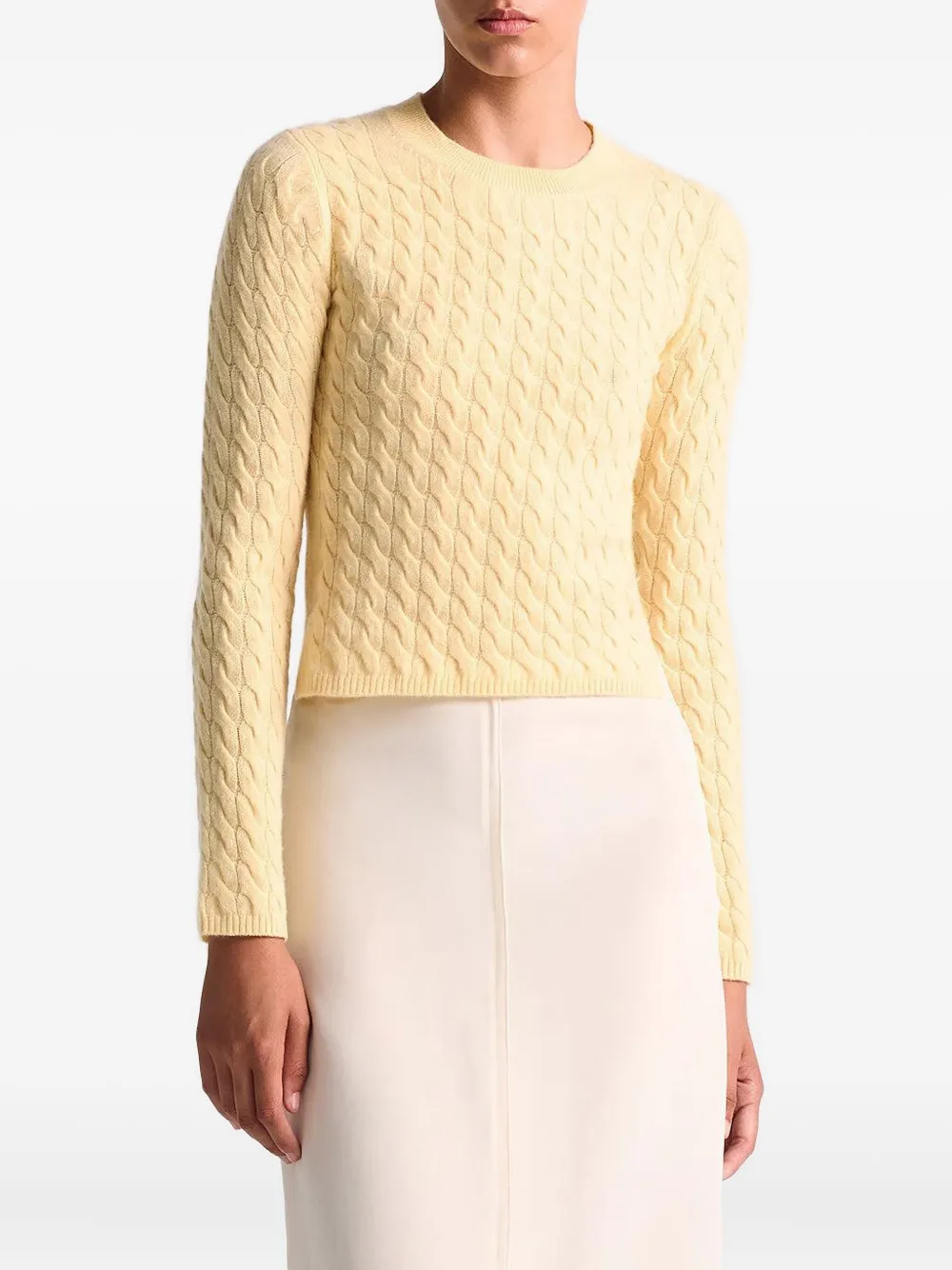 Altuzarra cable-knit sweater Geel