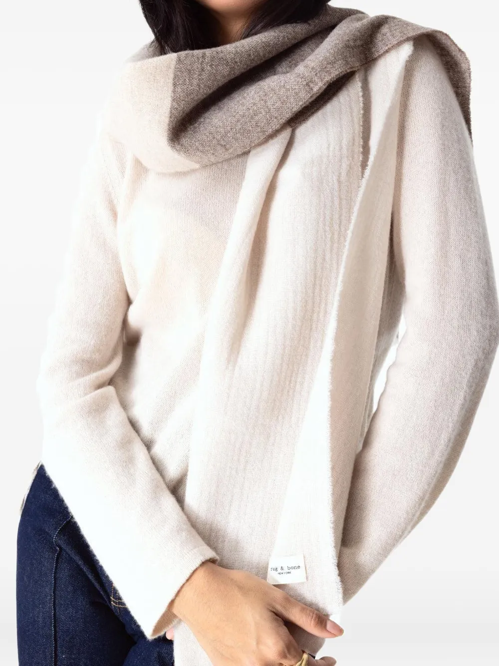 rag & bone Millie scarf Beige