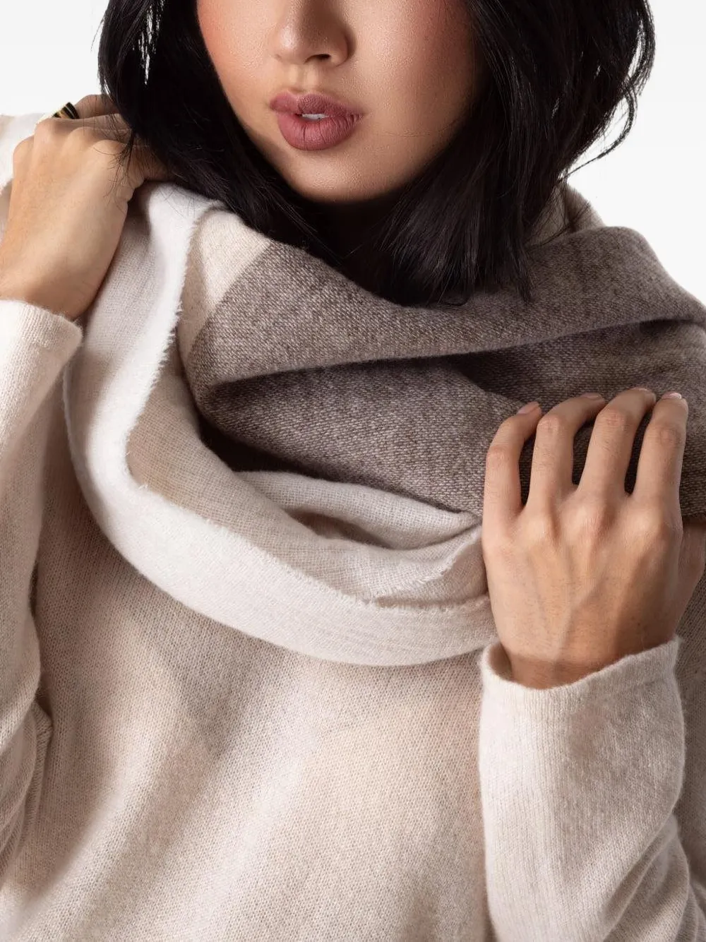 rag & bone Millie scarf Beige
