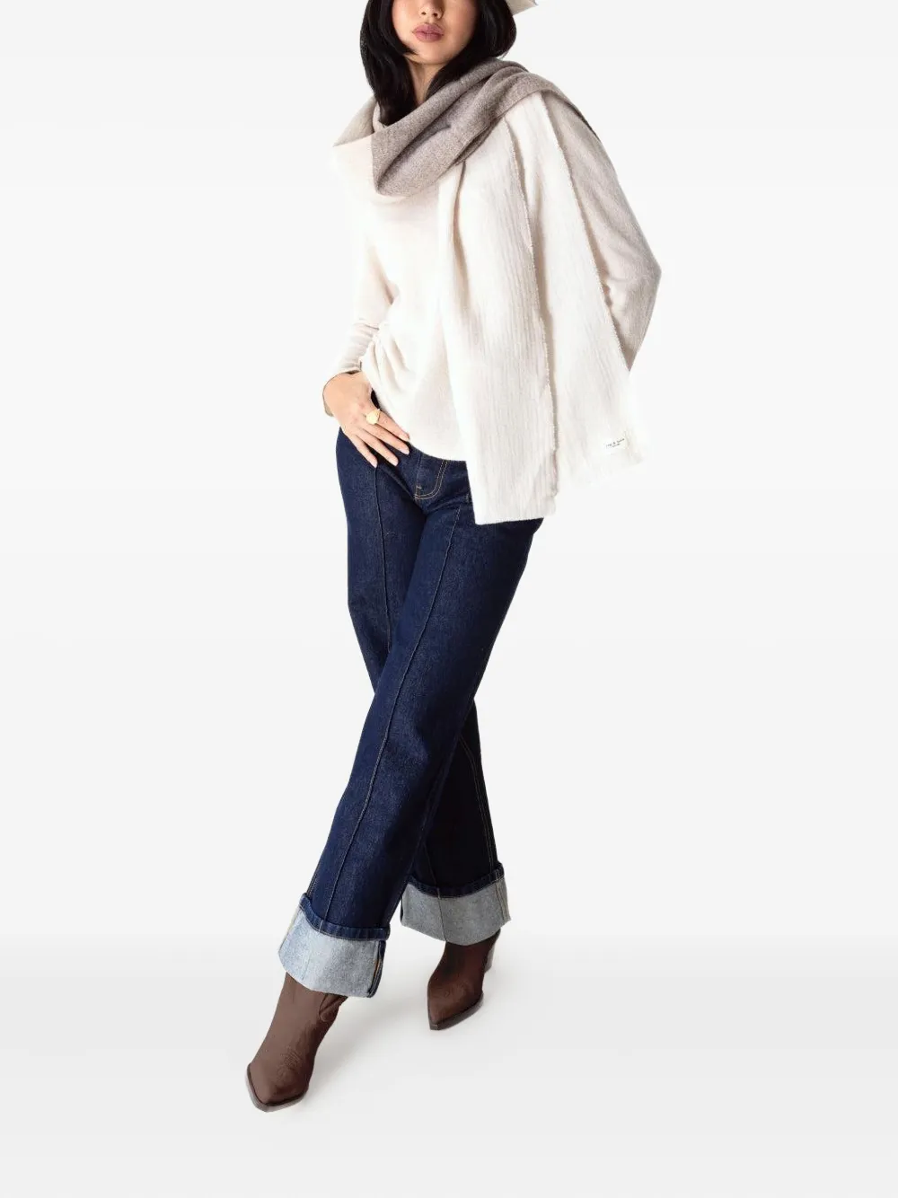 rag & bone Millie scarf Beige