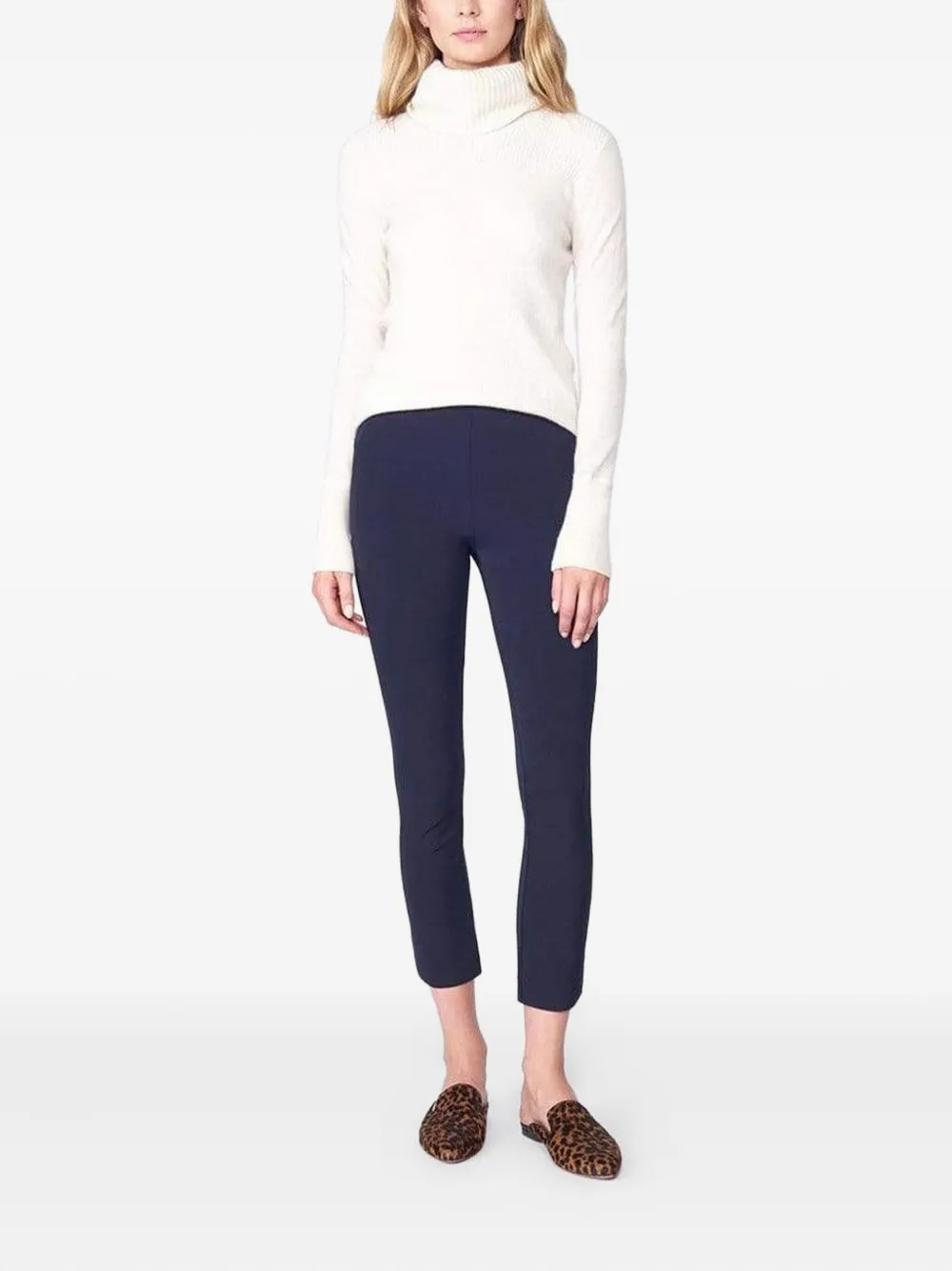 Veronica Beard Scuba broek met rits - Blauw