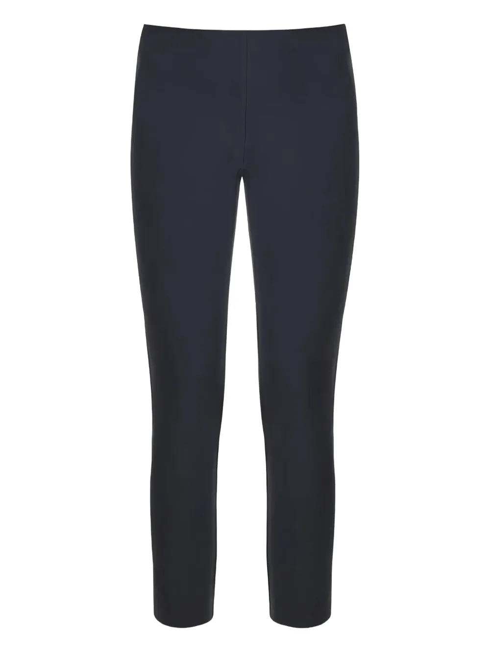 Veronica Beard Zip-back Scuba Trousers In Black