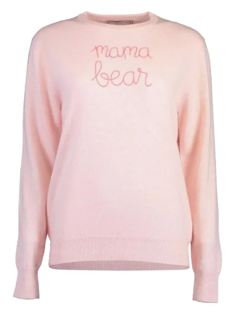 Lingua Franca suéter con motivo Mama Bear