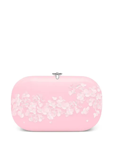 Jeffrey Levinson Elina Plus floral-embellished oval clutch