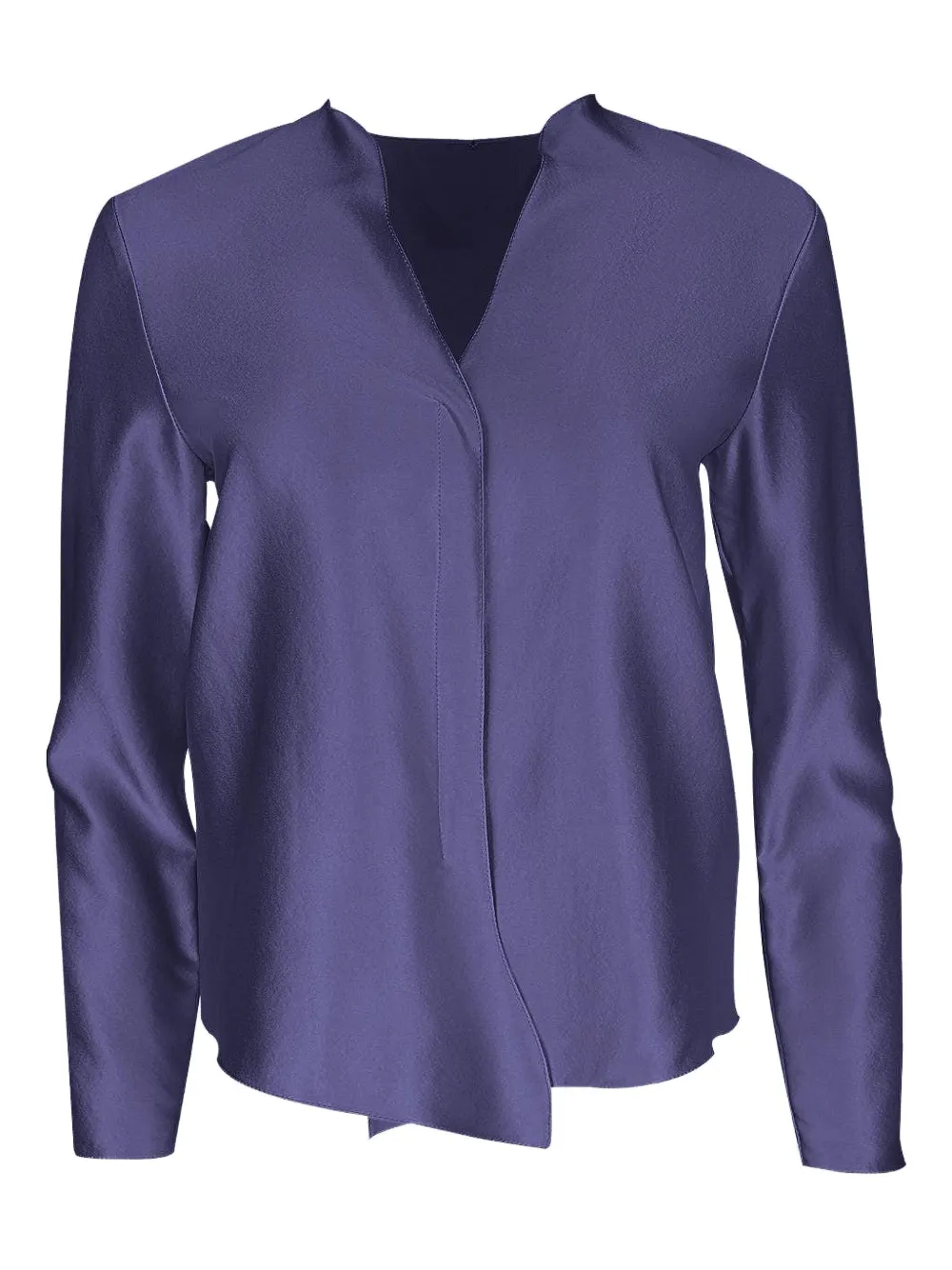 Peter Cohen House Blouse In Blue