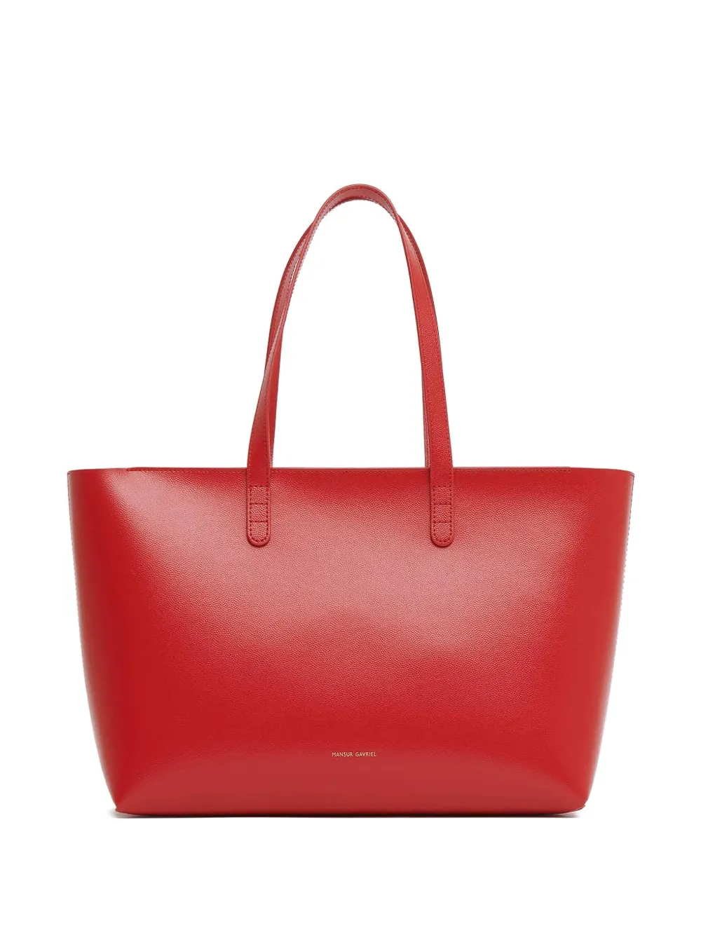 Mansur Gavriel Small Zip Tote Bag In Red
