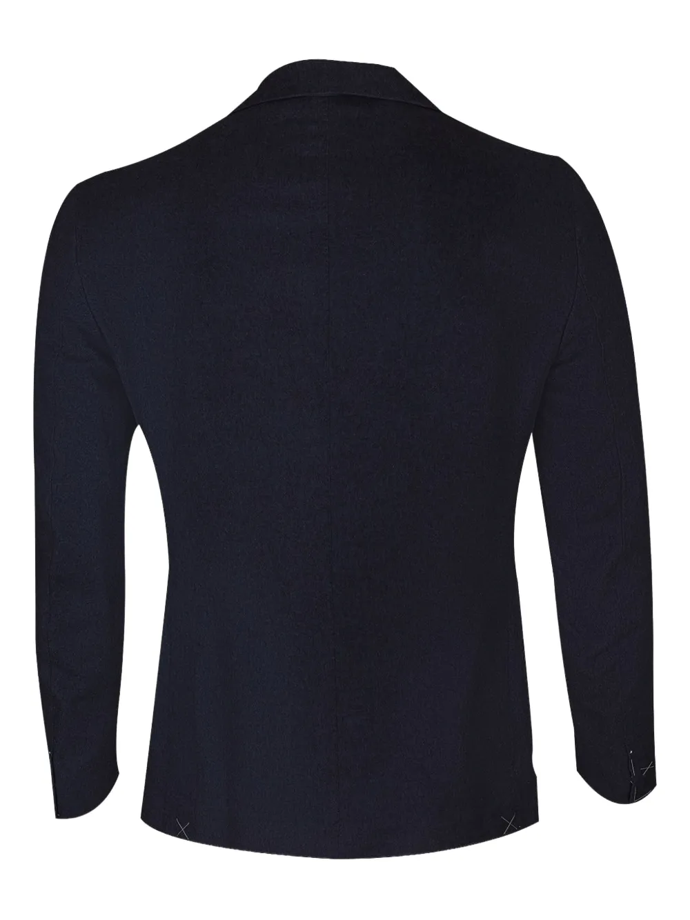 Eleventy single-breasted patch-pocket blazer Blauw