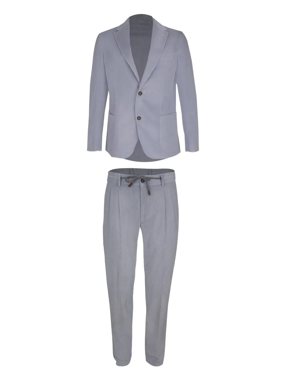 Eleventy corduroy two-button suit | Blue | Image 1