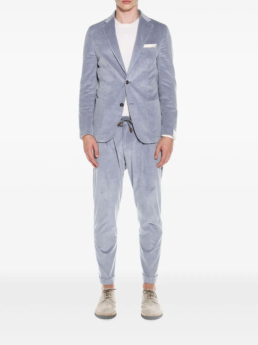Eleventy corduroy two-button suit | Single Breasted Suits | Image 2