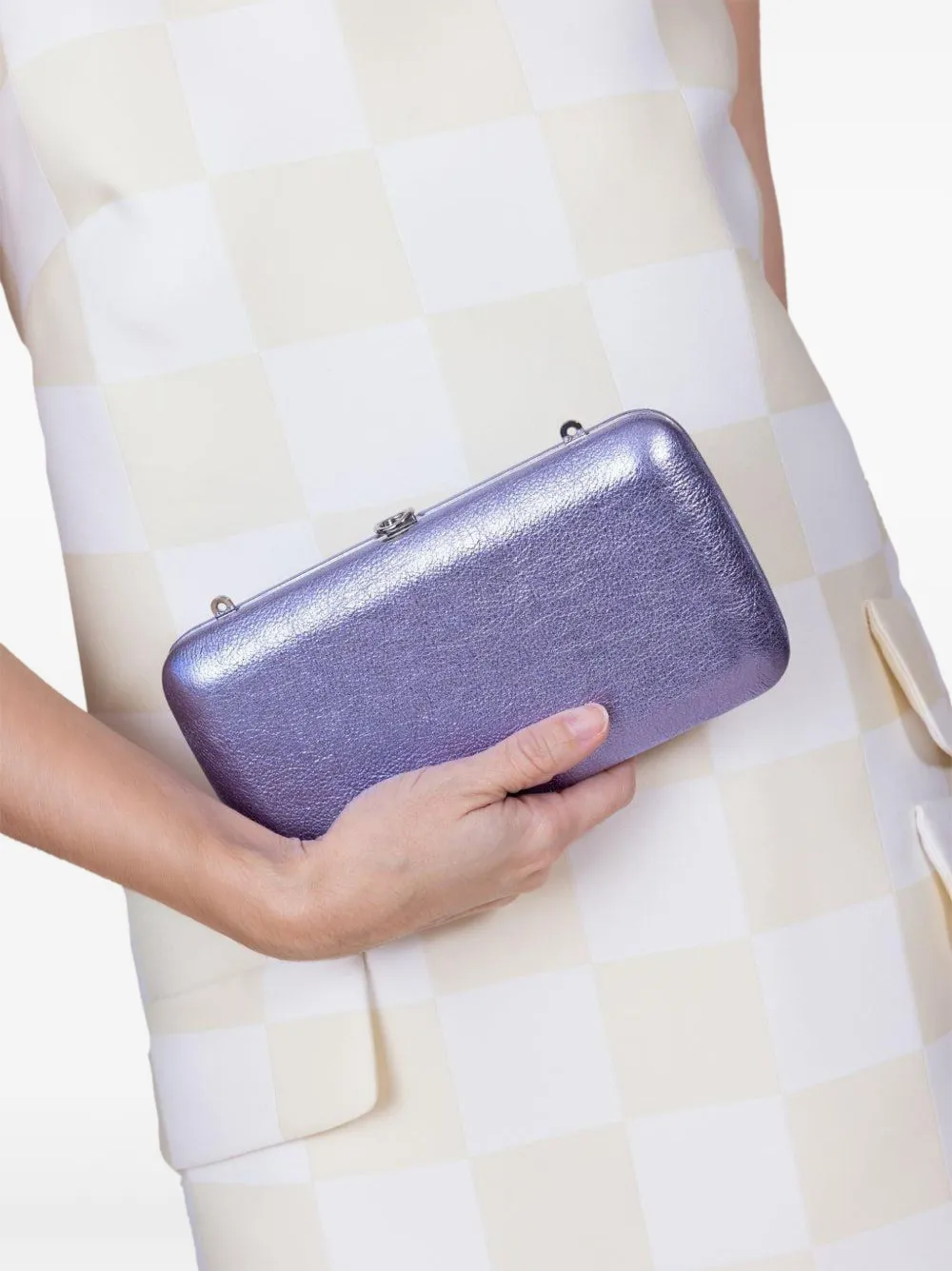 Jeffrey Levinson Finley Clutch - Lilac - Paars