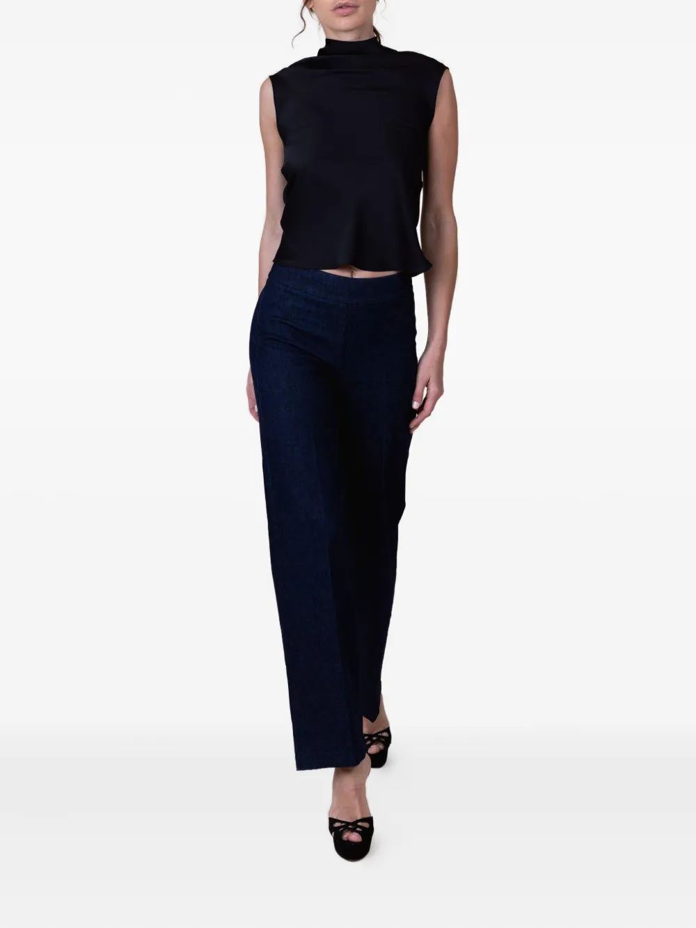 Avenue Montaigne Flavia Jeans In Blue