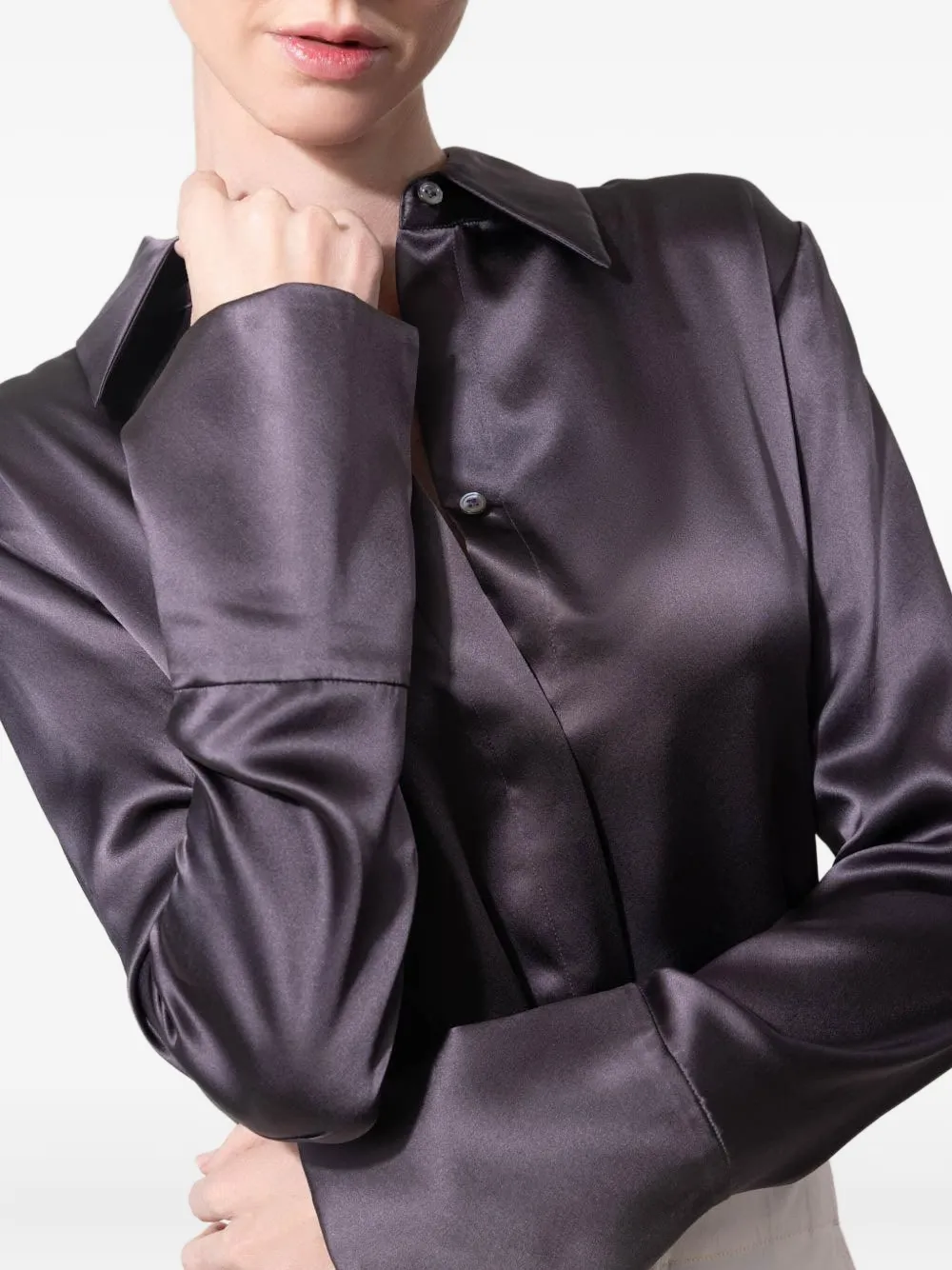 Twp Object Of Affection Blouse In Purple