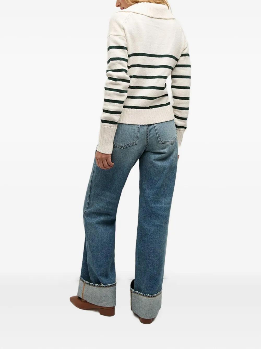 Veronica Beard Jovie Sweater In White