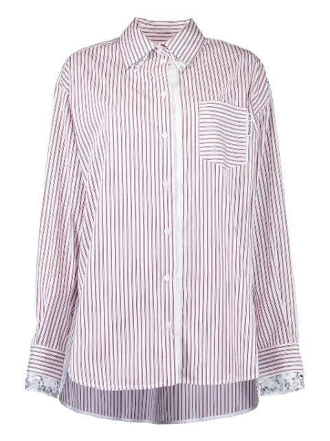 DES PHEMMES striped shirt