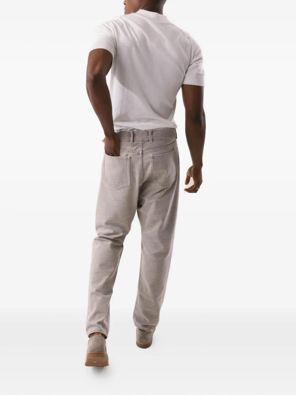 Eleventy short-sleeve polo shirt Wit