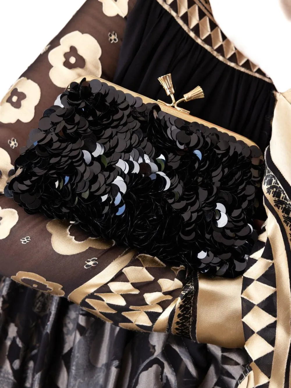 Anya Hindmarch Maud clutch bag Zwart