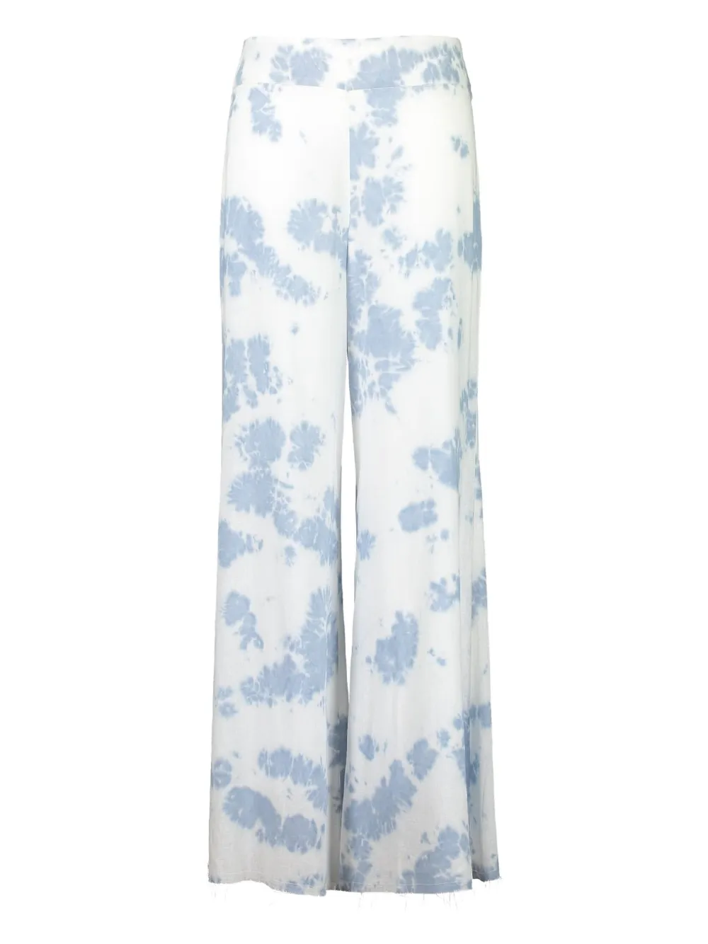 JBQ Martina tie-dye wide-leg trousers - Bianco