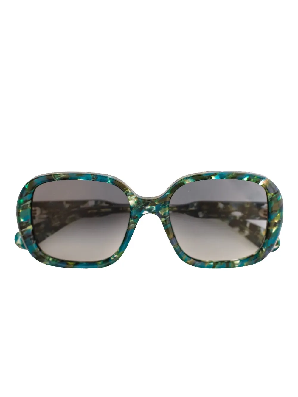 Chloé Patterned Acetate Square Sunglasses In Multi