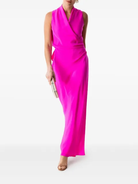 Peter Cohen Vickie wrap maxi dress