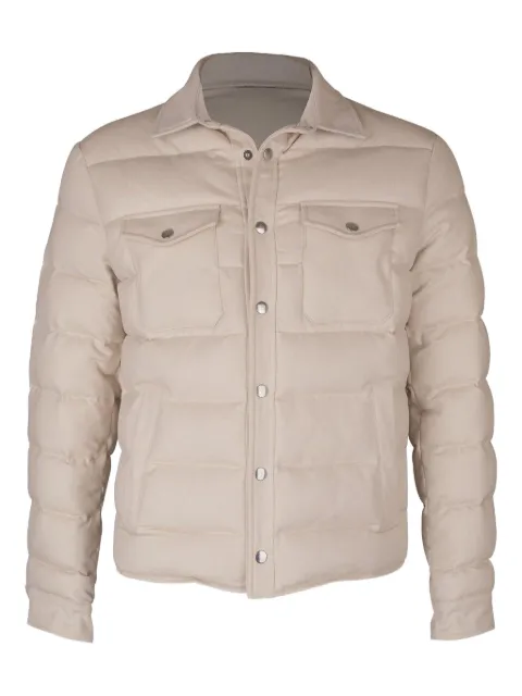 Eleventy quilted puffer jacket