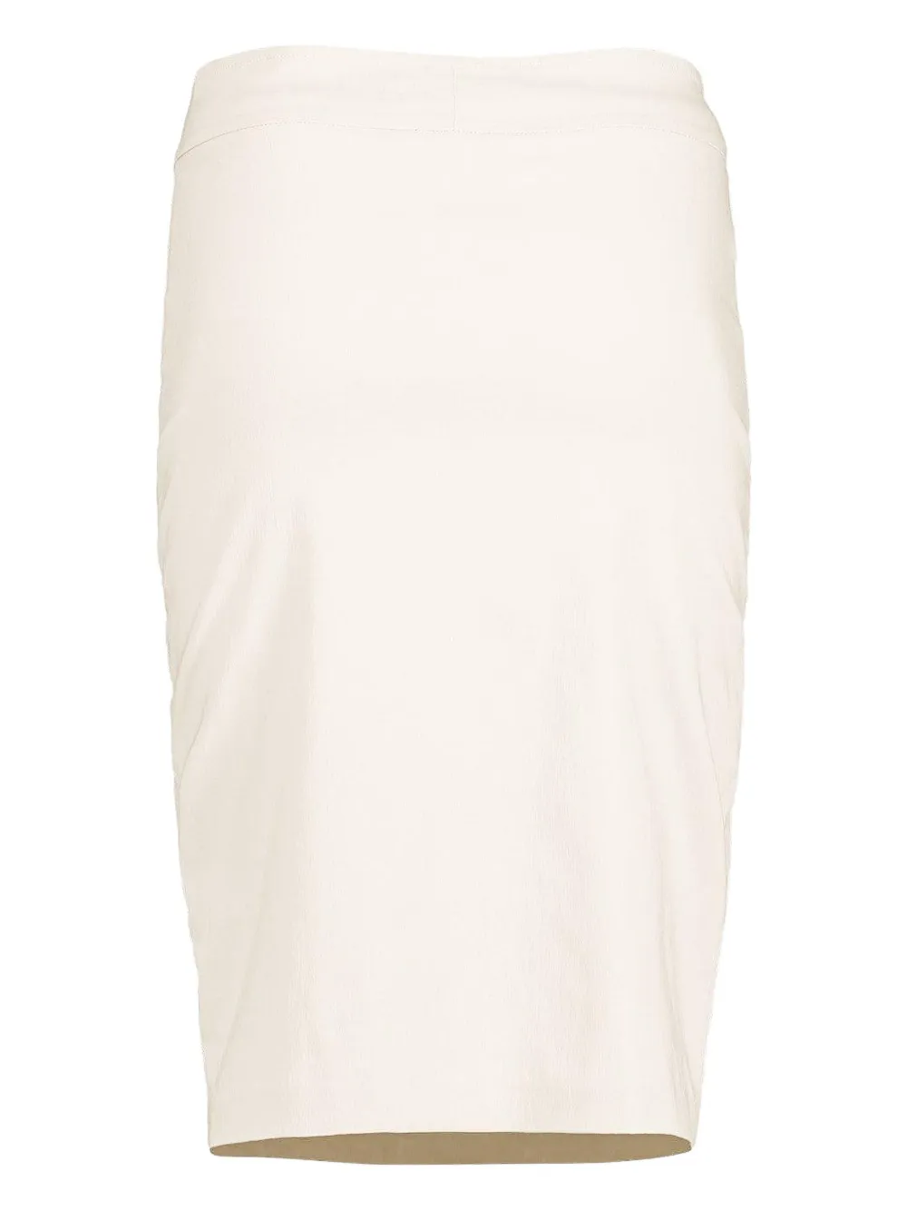 Avenue Montaigne Pull-on kokerrok Wit