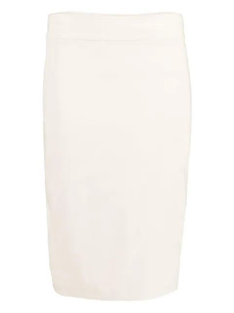 Avenue Montaigne pull-on pencil skirt
