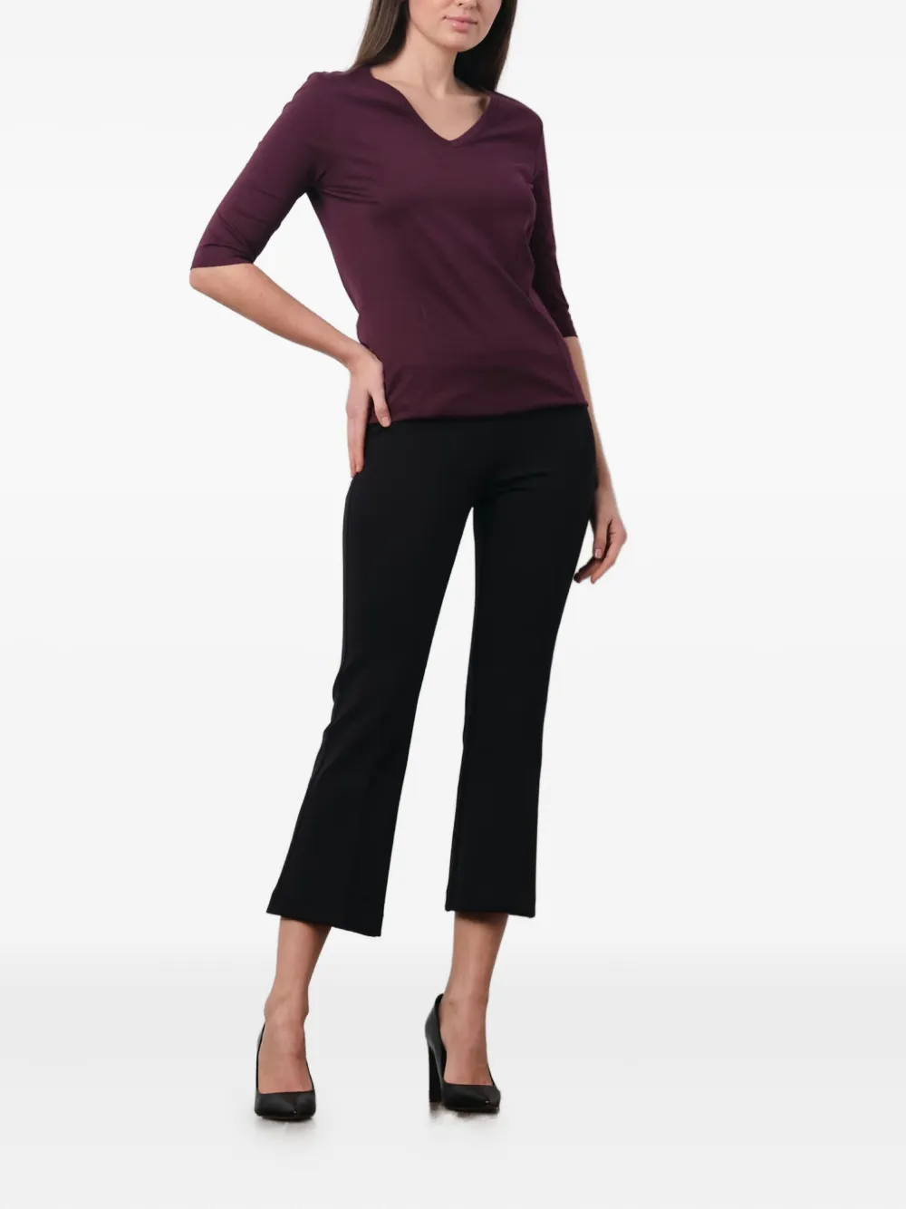 Avenue Montaigne Leo trousers Zwart