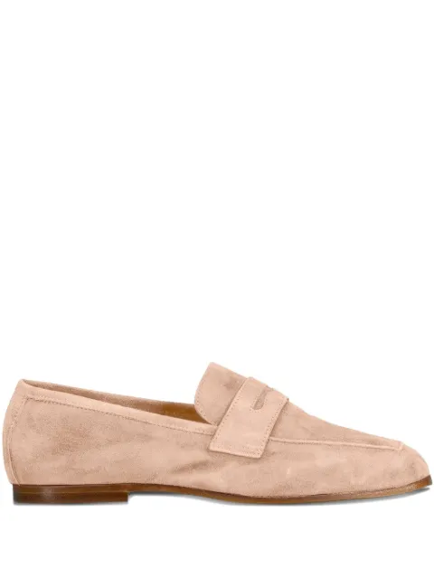 SOPHIQUE Essenziale penny suede loafers