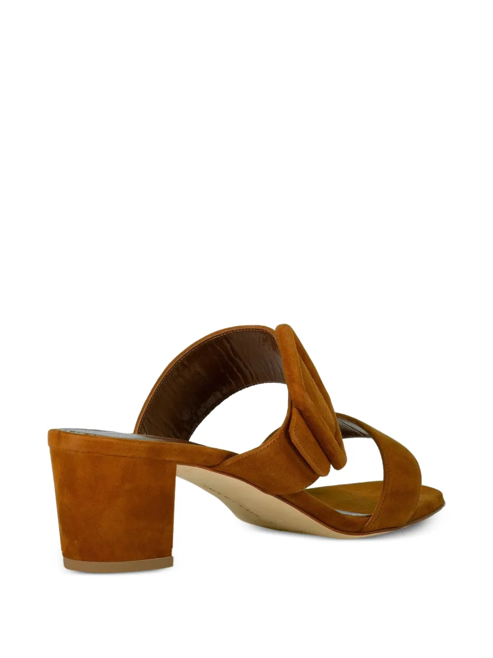 Manolo Blahnik 50mm Titabanew sandals Bruin