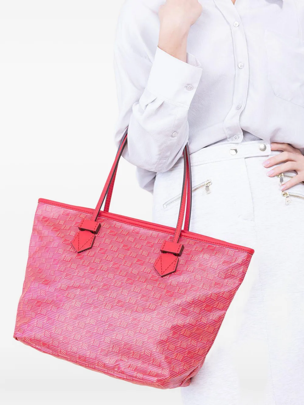 Moreau St. Tropez MM tote bag Rood