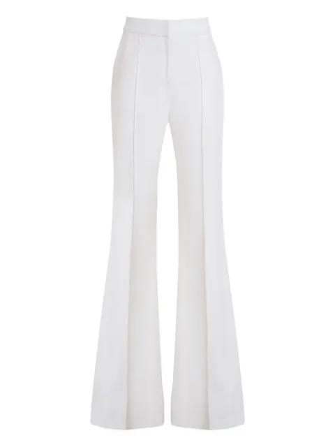 Elie Saab pleated-front flared pants