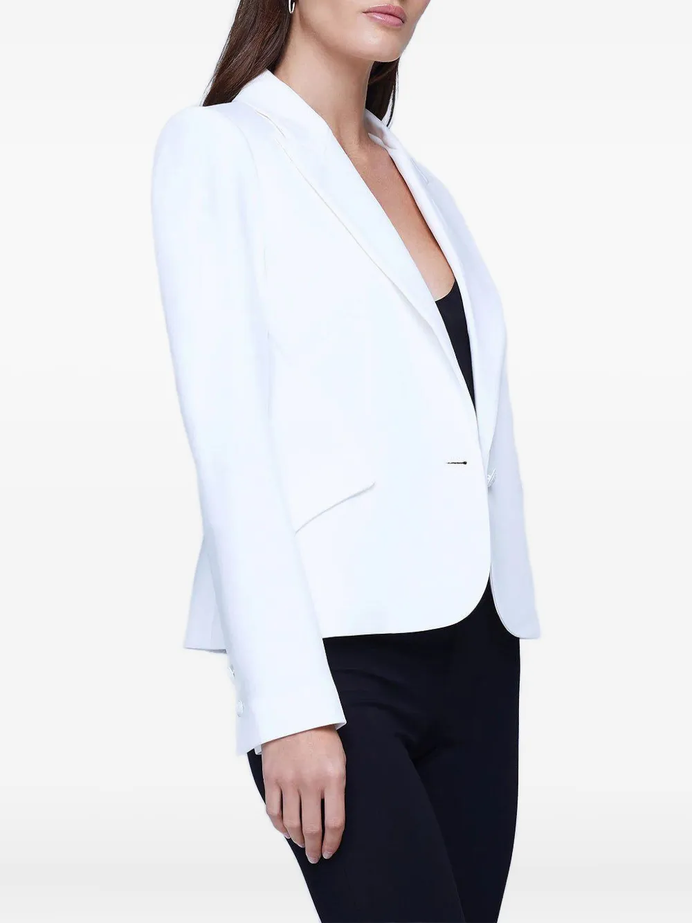 L'Agence Jennah single-breasted blazer Beige