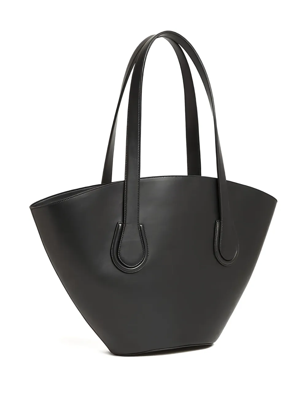 Mark Cross Arc Top-handle Tote Bag In Black