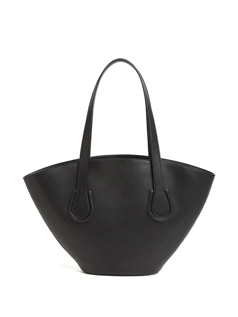 Mark Cross Arc Top-handle Tote Bag In Black