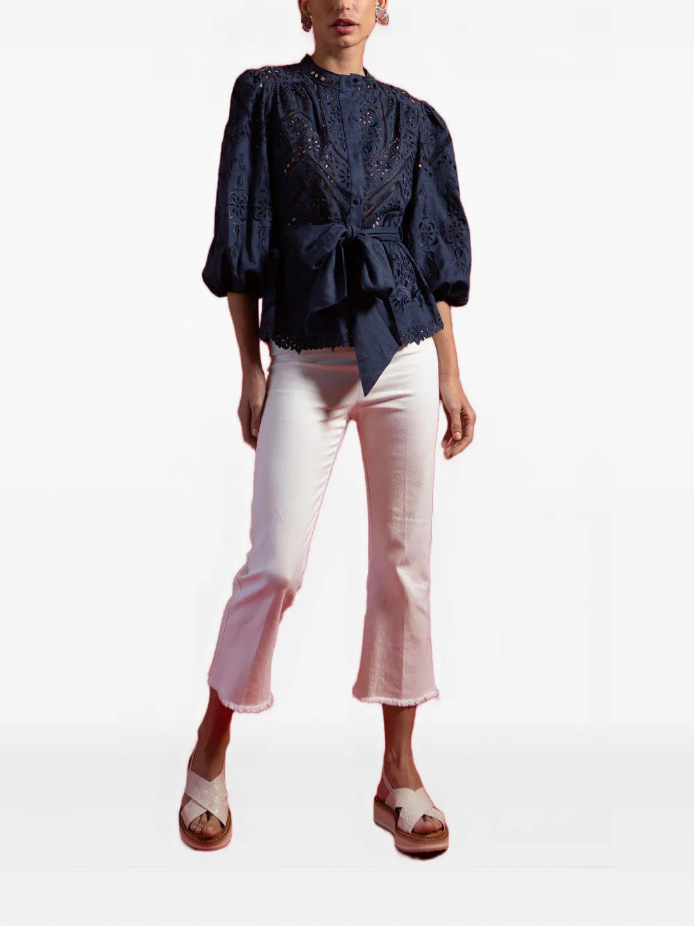 Avenue Montaigne Leo jeans - Wit