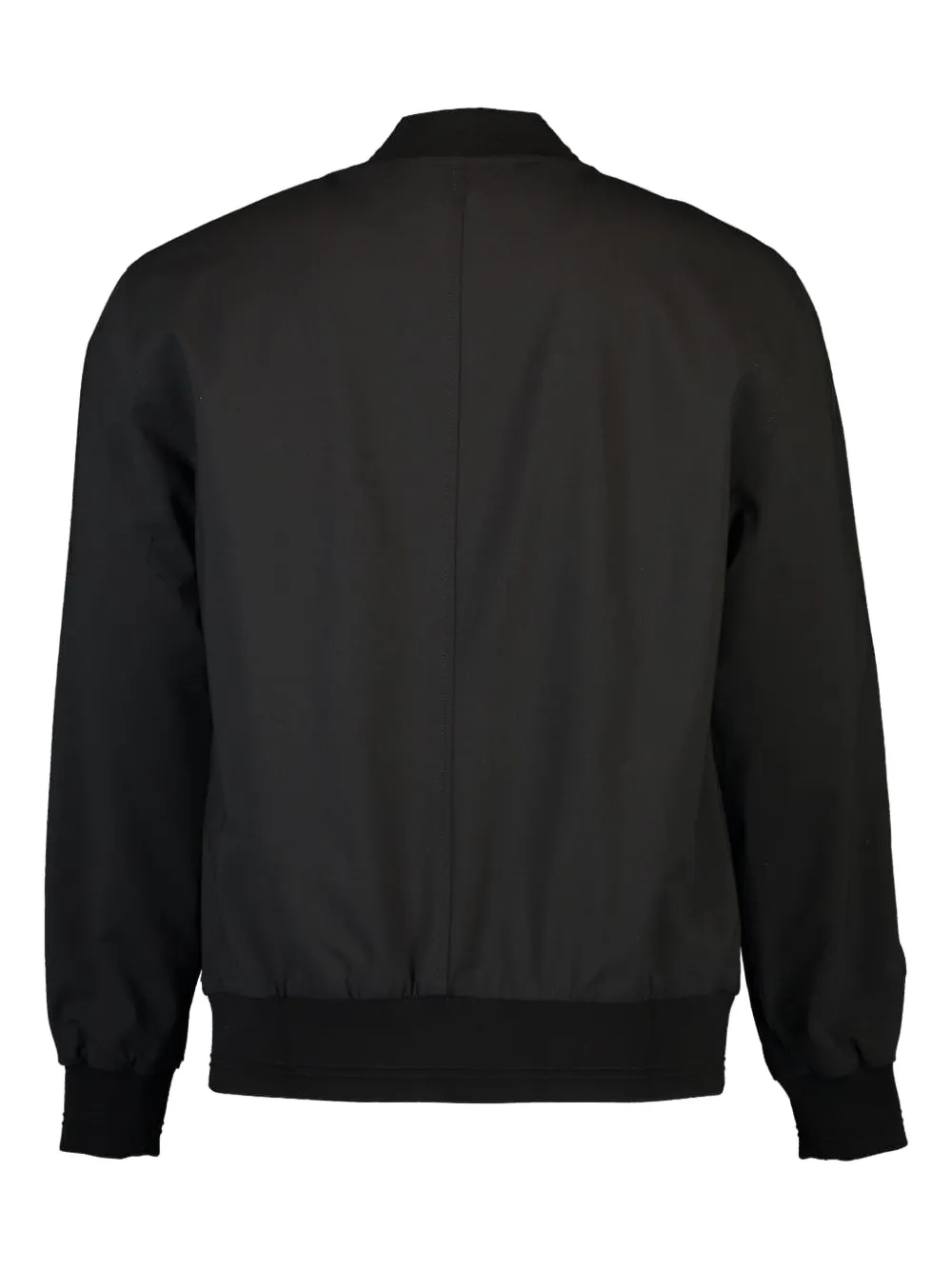 JUNE 79 Wollen bomberjack Zwart