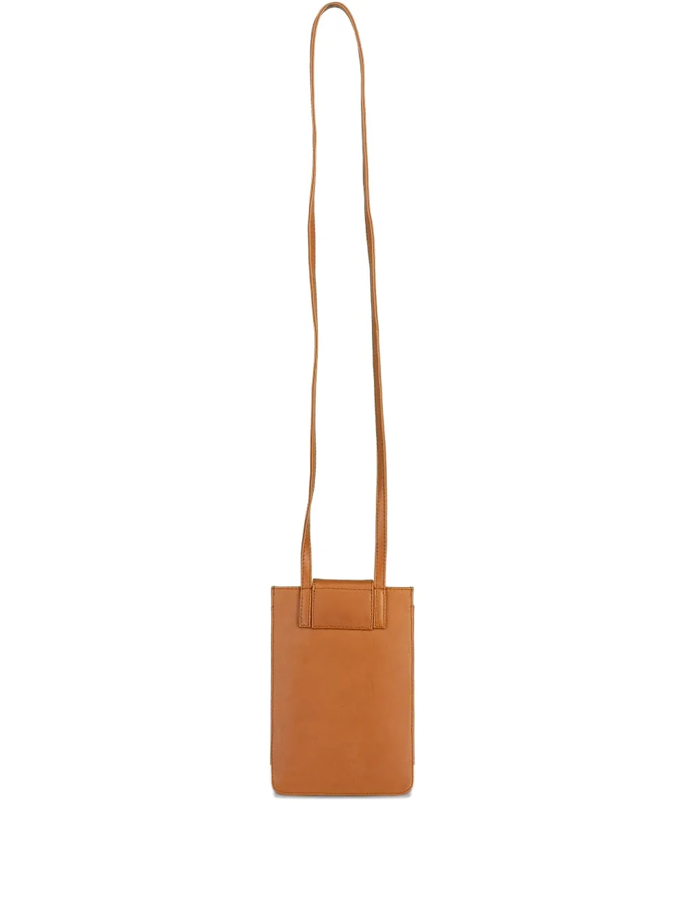 Poolside Telefoonhoesje met leren afwerking - Bruin