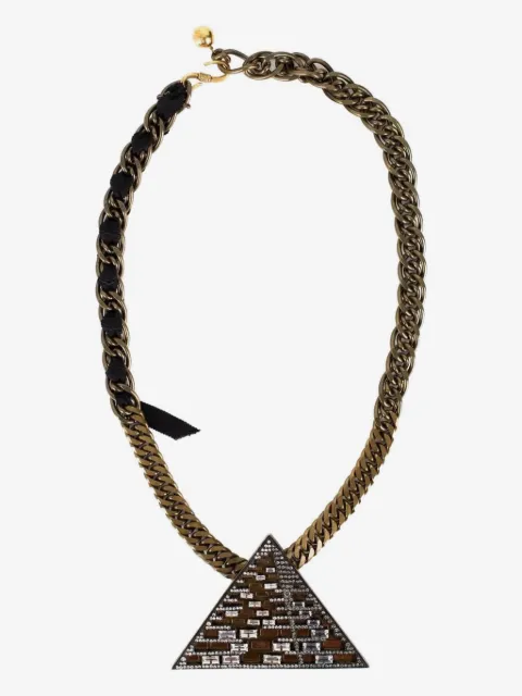 Lanvin collier Luxor Pyramid
