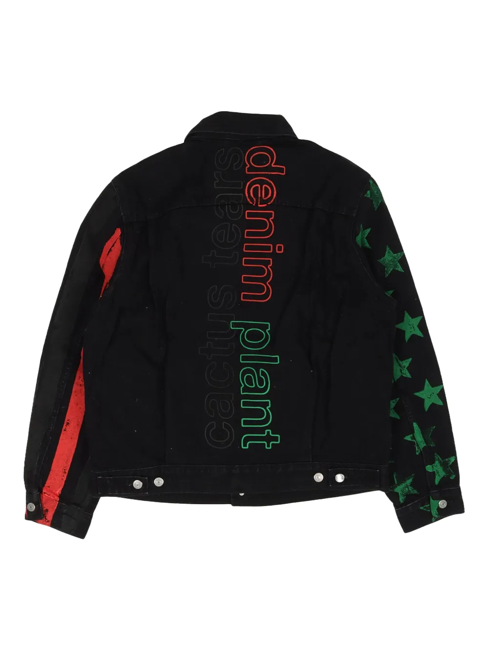Denim Tears Stadium Cactus Tears "Black" jacket | Denim Jackets | Image 2