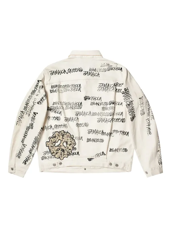 Denim Tears x Stussy x Our Legacy TTL Denim Jacket | White