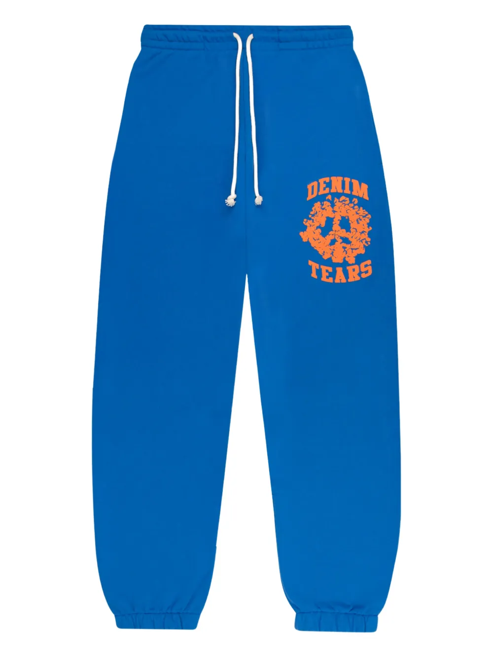 Denim Tears logo-print track pants | Blue | Image 1
