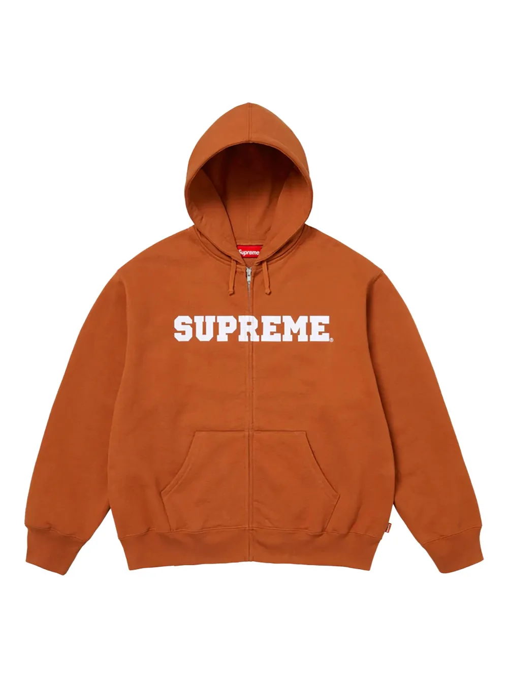 Supreme Rust ジップアップ パーカー - ブラウン Supreme Rust ジップアップ パーカー - ブラウン