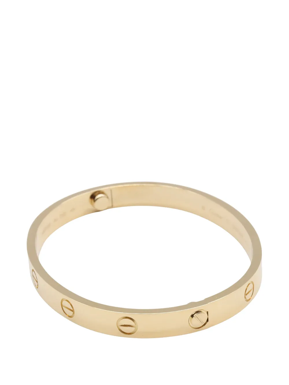 Cartier 2000-2020 18Kイエローゴールド クラシック ラブ ブレスレット - ゴールドトーン Cartier 2000-2020 18Kイエローゴールド クラシック ラブ ブレスレット - ゴールドトーン