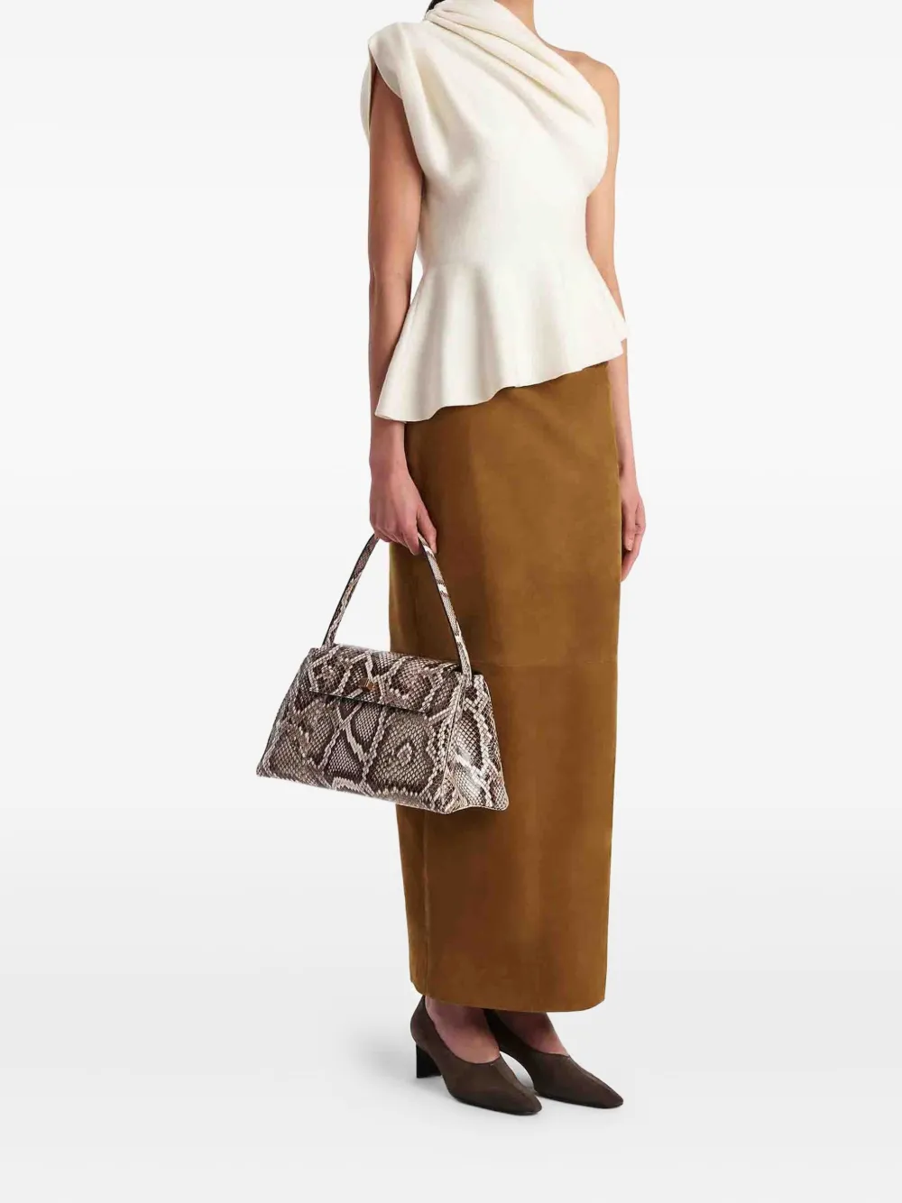 KHAITE draped one-shoulder top | Vests & Tank Tops | Image 2