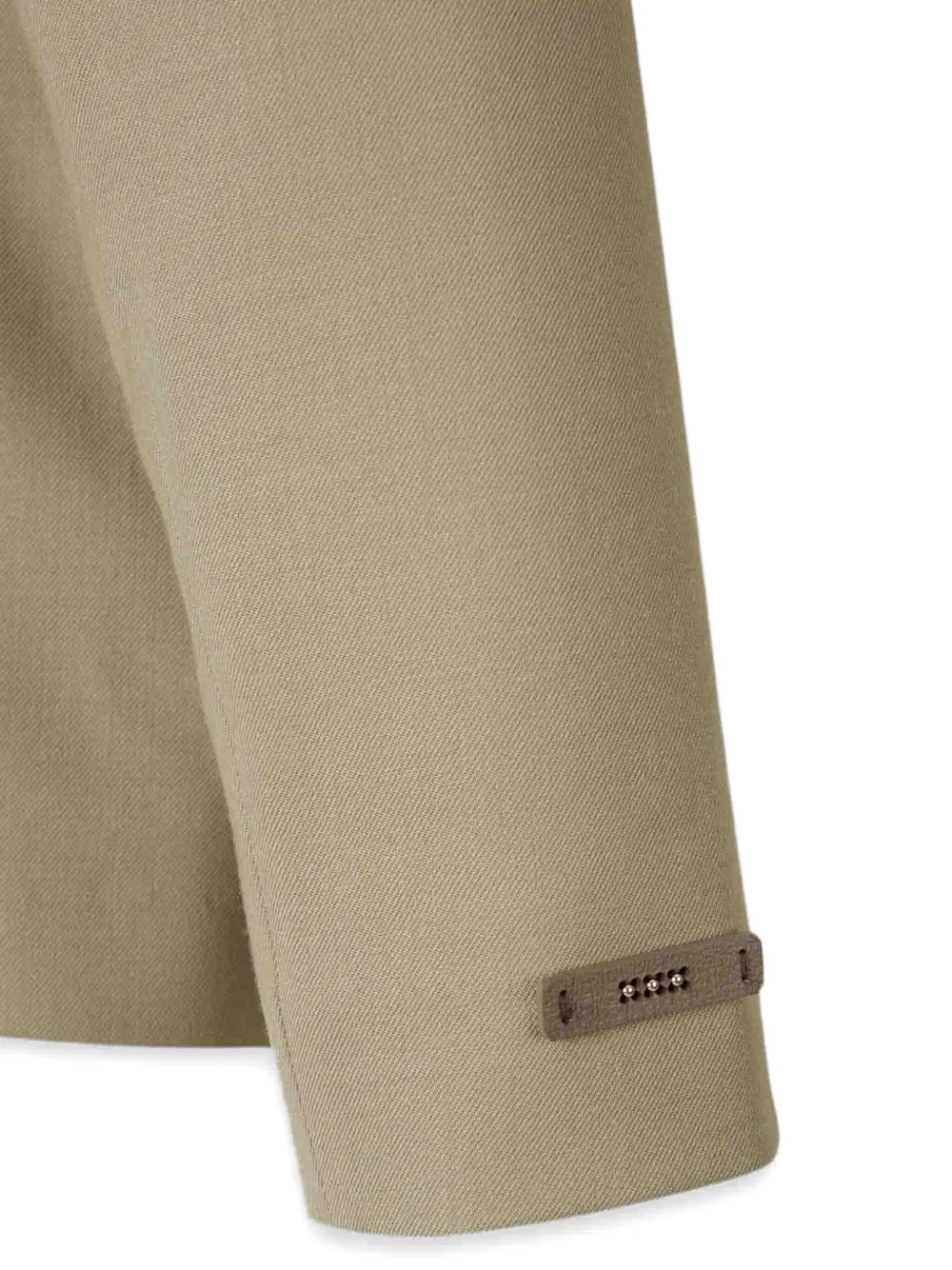 Peserico Blazer met enkele knoop en klepzak Groen