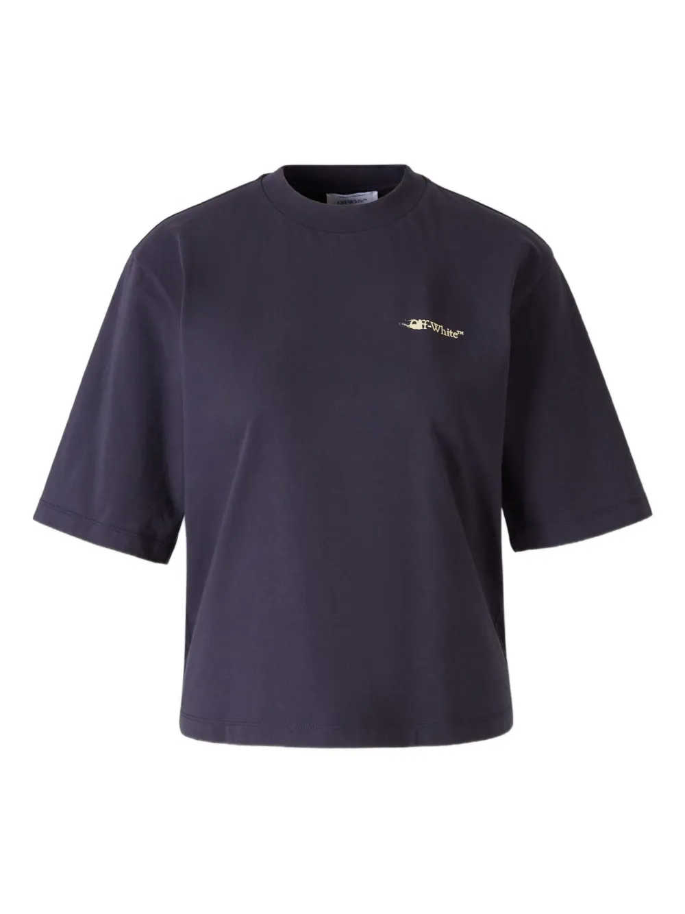 Off-white Graphic Logo T-shirt In Blue