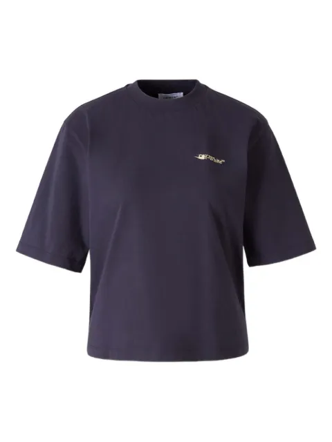 Off-White playera con logo gráfico