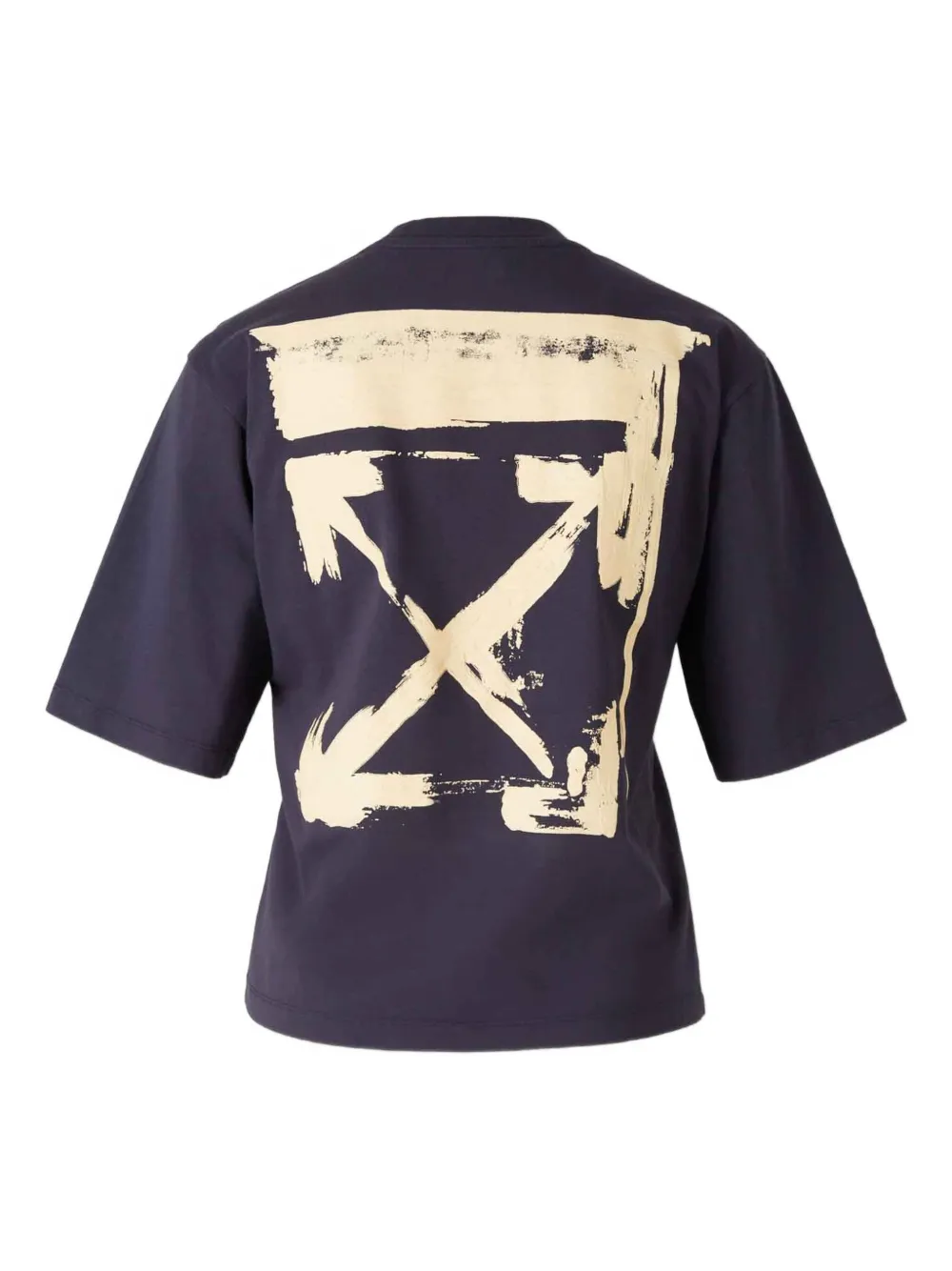 Off-white Graphic Logo T-shirt In Blue